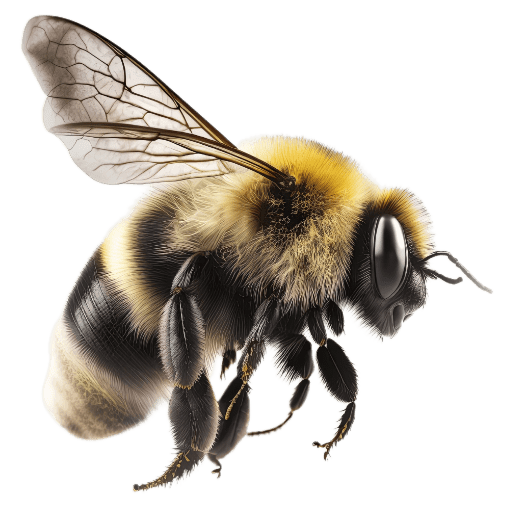 Fliegende Biene über einer Flasche Met-Honig-Wein. Dieses Bild wurde mithilfe von künstlicher Intelligenz generiert und dient der visuellen Unterstützung der Website-Inhalte.